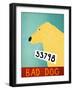 Bad Dog Yellow-Stephen Huneck-Framed Giclee Print