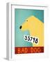 Bad Dog Yellow-Stephen Huneck-Framed Giclee Print