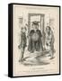 Bad Example, Disraeli and Gladstone at Loggerheads-John Tenniel-Framed Stretched Canvas