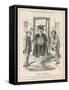 Bad Example, Disraeli and Gladstone at Loggerheads-John Tenniel-Framed Stretched Canvas