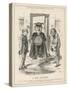 Bad Example, Disraeli and Gladstone at Loggerheads-John Tenniel-Stretched Canvas