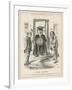 Bad Example, Disraeli and Gladstone at Loggerheads-John Tenniel-Framed Art Print