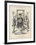 Bad Example, Disraeli and Gladstone at Loggerheads-John Tenniel-Framed Art Print