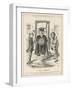 Bad Example, Disraeli and Gladstone at Loggerheads-John Tenniel-Framed Art Print