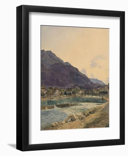 Bad Ischl, 1836-Ferdinand Georg Waldmüller-Framed Premium Giclee Print