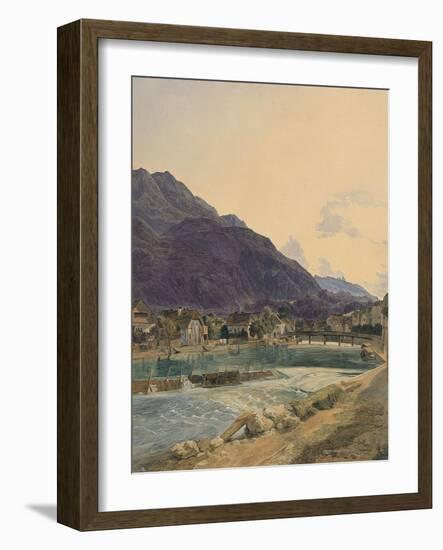 Bad Ischl, 1836-Ferdinand Georg Waldmüller-Framed Giclee Print