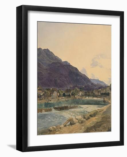 Bad Ischl, 1836-Ferdinand Georg Waldmüller-Framed Giclee Print