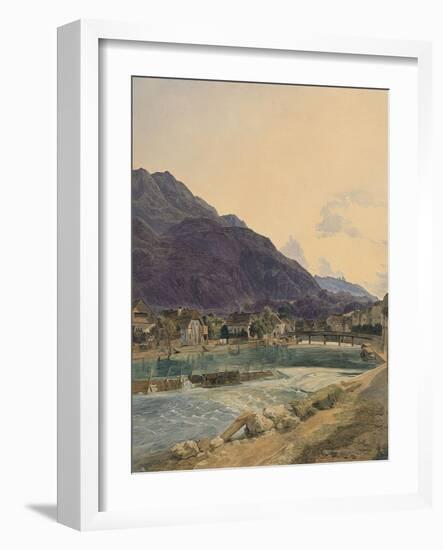 Bad Ischl, 1836-Ferdinand Georg Waldmüller-Framed Giclee Print