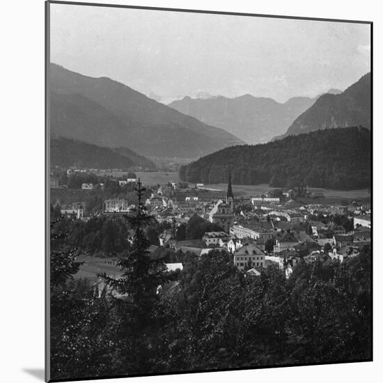 Bad Ischl, at the Foot of Hoher Dachstein, Salzkammergut, Austria, C1900s-Wurthle & Sons-Mounted Photographic Print