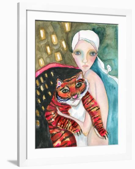 Bad Kitty-Wyanne-Framed Giclee Print