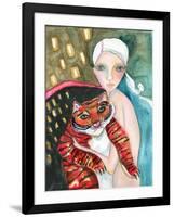 Bad Kitty-Wyanne-Framed Giclee Print