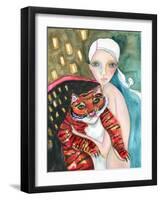 Bad Kitty-Wyanne-Framed Giclee Print