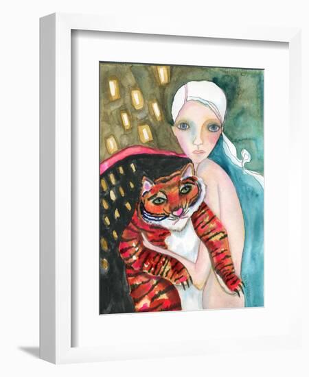 Bad Kitty-Wyanne-Framed Giclee Print