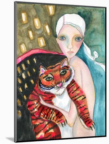 Bad Kitty-Wyanne-Mounted Giclee Print