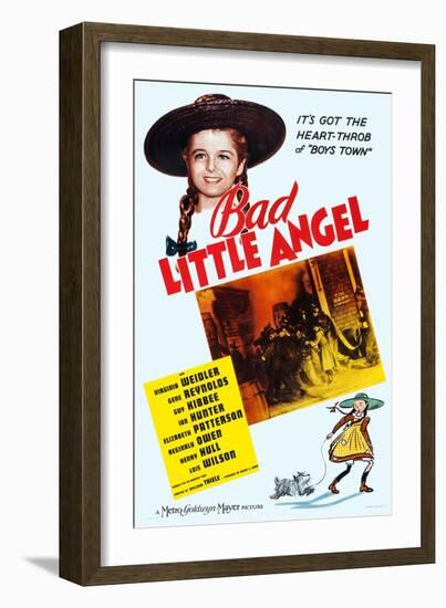 Bad Little Angel, Virginia Weidler, 1939-null-Framed Art Print