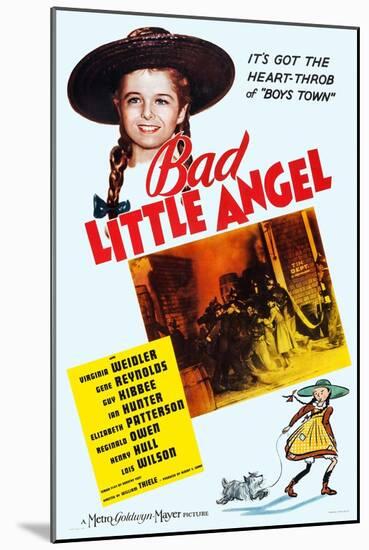 Bad Little Angel, Virginia Weidler, 1939-null-Mounted Art Print