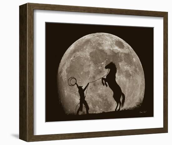 Bad Moon Risin-Barry Hart-Framed Art Print