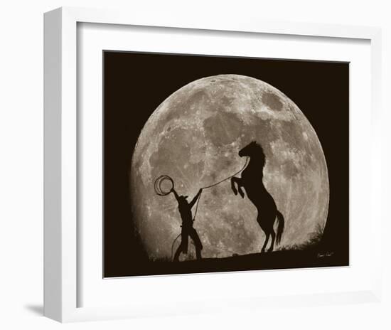 Bad Moon Risin-Barry Hart-Framed Art Print