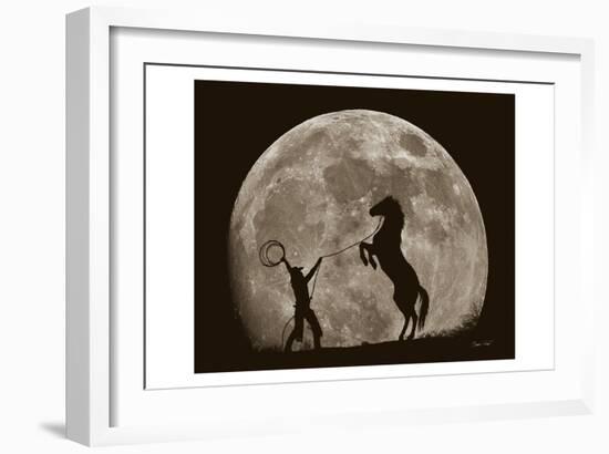 Bad Moon Risin-Barry Hart-Framed Art Print