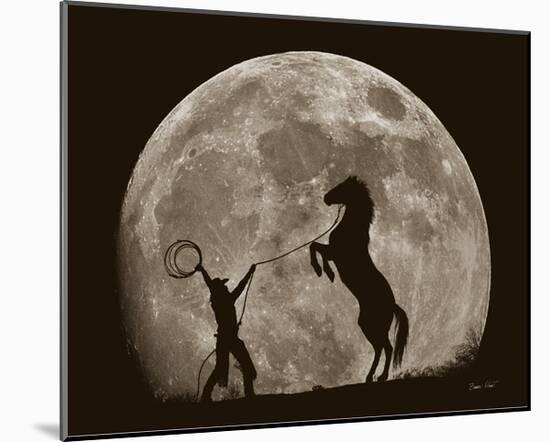 Bad Moon Risin-Barry Hart-Mounted Art Print