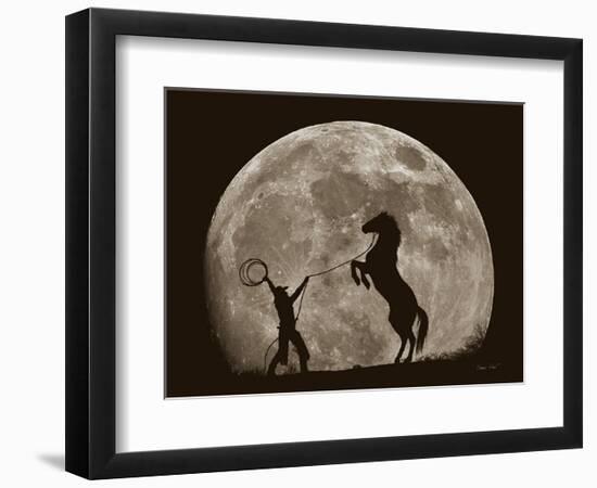 Bad Moon Risin-Barry Hart-Framed Art Print