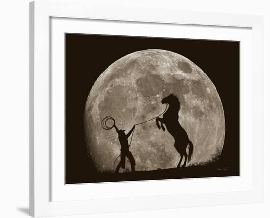 Bad Moon Risin-Barry Hart-Framed Art Print