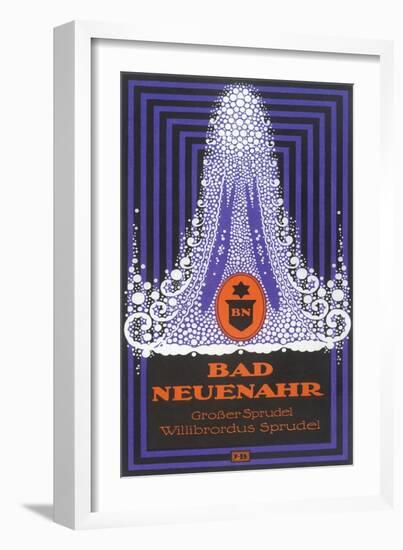 Bad Neuenahr Spa Poster-null-Framed Art Print