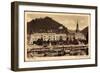 Bad Schandau, Elbe, Dampfschiff Leitmeritz, Ort-null-Framed Giclee Print