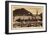 Bad Schandau, Elbe, Dampfschiff Leitmeritz, Ort-null-Framed Giclee Print