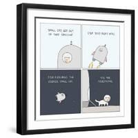 Bad Small Cat-Reza Farazmand-Framed Art Print