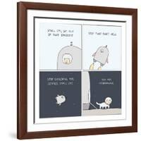 Bad Small Cat-Reza Farazmand-Framed Art Print