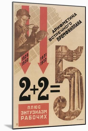 Bad Soviet Math-null-Mounted Art Print