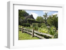 Bad Zwischenahn, Garden in the open-air museum Ammerland farmhouse-Torsten Krüger-Framed Photographic Print