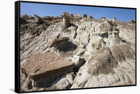 Badands, Theodore Roosevelt National Park, North Dakota-Paul Souders-Framed Stretched Canvas