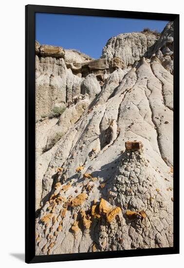 Badands, Theodore Roosevelt National Park, North Dakota-Paul Souders-Framed Photographic Print