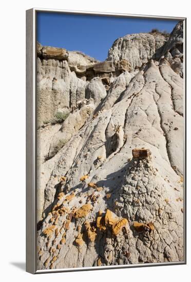 Badands, Theodore Roosevelt National Park, North Dakota-Paul Souders-Framed Photographic Print