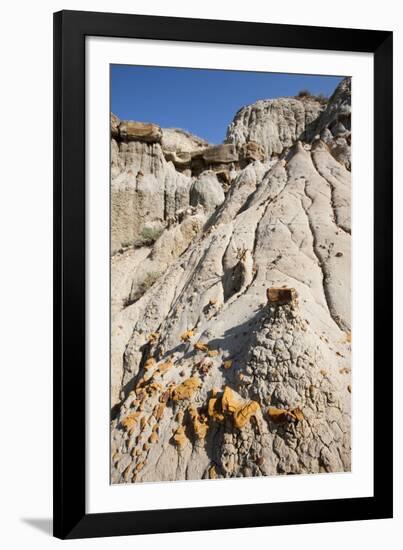 Badands, Theodore Roosevelt National Park, North Dakota-Paul Souders-Framed Photographic Print