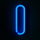 Neon Sign Letter H-badboo-Art Print