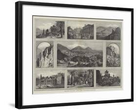 Baden-Baden and its Neighbourhood-null-Framed Giclee Print