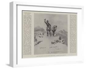 Baden-Powell as Artist-null-Framed Giclee Print