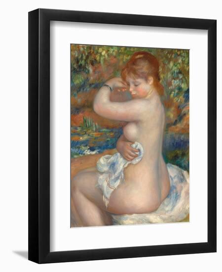 Badende. Baigneuse. 1888-Pierre-Auguste Renoir-Framed Giclee Print
