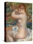 Badende. Baigneuse. 1888-Pierre-Auguste Renoir-Stretched Canvas