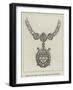 Badge and Chain for the Mayor of Blackburn-null-Framed Giclee Print