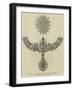 Badge, Collar, and Star of a New Order of Knighthood Instituted by the King of Siam-null-Framed Giclee Print