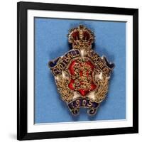 Badge from the Football Assocation, 1905-null-Framed Giclee Print