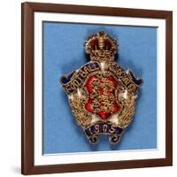 Badge from the Football Assocation, 1905-null-Framed Giclee Print