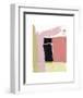 Badge I-Cathe Hendrick-Framed Art Print