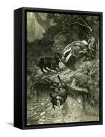 Badger Austria 1891-null-Framed Stretched Canvas