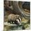 Badger, Fox, Owl and Mouse-null-Mounted Giclee Print