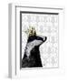 Badger King-Fab Funky-Framed Art Print